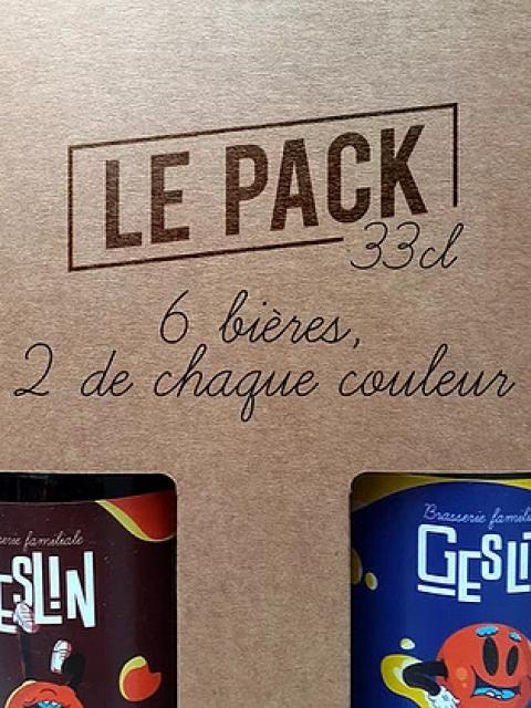 Le Pack de 6 bières en 33cl, idéal pour un apéro entre amis réussi!