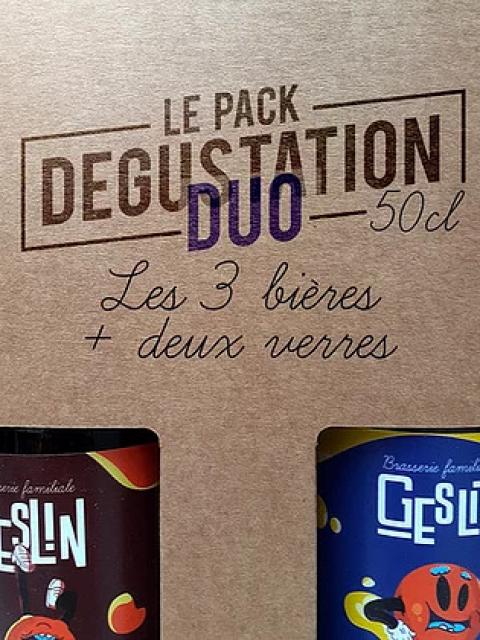 Pack Dégustation DUO : 3 50cl (Celiaa, Mia et Arona) + 2 verres