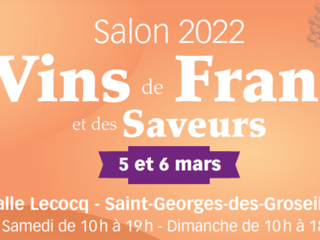 Le salon des vins de France et des saveurs à St Georges des Groseillers dans l'Orne