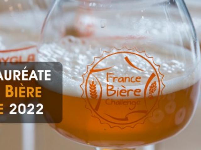 Médaille d'or au France bière challenge 2022 pour Mia et Sania