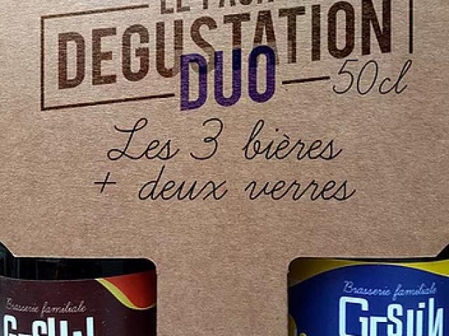 Pack Dégustation DUO : 3 50cl (Celiaa, Mia et Arona) + 2 verres